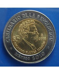 Mexico  5 Pesos2008 km# 903 