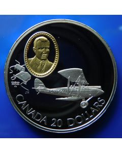 Canada 	20 Dollars	1992	 Haviland Gypsy Moth