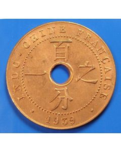 French Indo-China Cent1939km# 12.1  Schön# 16.1