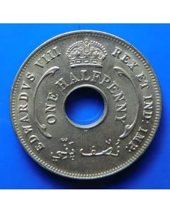 British West Africa ½ Penny1936hkm# 15  Schön# 19