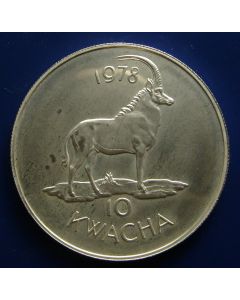 Malawi  10 Kwacha1978km# 16  