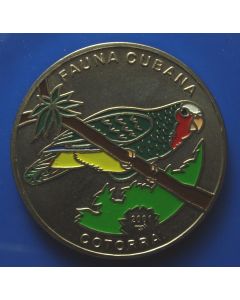 Carib.C.	  Peso	2001	  - Parrot perched