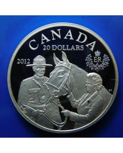 Canada 	20 Dollars	2012	 Queen with Mountie