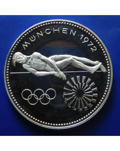 Paraguay 	 150 Guaranies	1972	 High jumper 