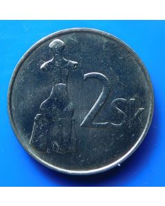 Slovakia 2 Koruna1993km# 13   Schön# 16