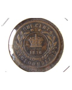 Newfoundland Cent1876hkm# 1