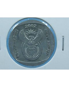 South Africa 2 Rand2002 km# 273 