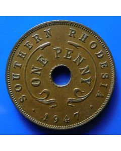 Southern Rhodesia Penny1947 km# 8A  Schön# 16