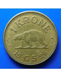 Greenland  Krone1926km#  8    Schön# 4