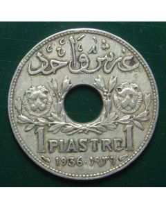Syria  French Protectorate  Piastre1936km#71 