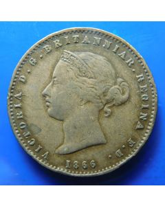 Jersey 	1/26 Shilling	1866	 - VICTORIA  D.G. BRITANNIAR