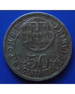 Saint Thomas & Prince50 Centavos1929 km# 1 