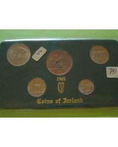 Ireland 1968Unc set 1968