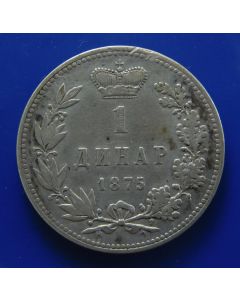 Serbia 	 Dinar	1875