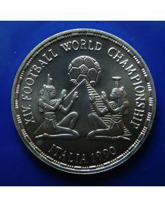 Egypt 	5 Pounds	1990		 - Championship – unc (only 600pcs) - Silver