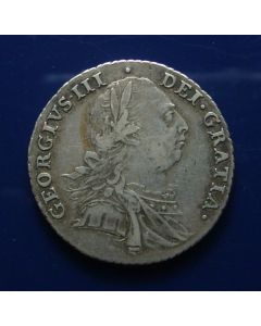 Great Britain  shilling1787 km# 607.1 Hearts 