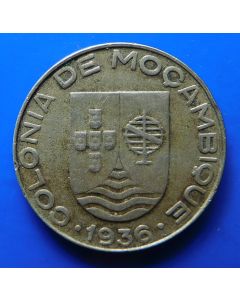 Mozambique  Escudo1936 km# 66   Schön# 4