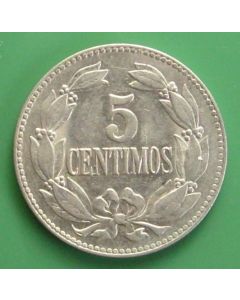 Venezuela  5 Centimos1948 Y# 29a 