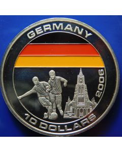 Liberia 	 10 Dollars	2005	 Germany