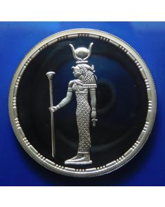 Egypt 5 Pounds  1994	Goddess Hathor – Silver / Proof