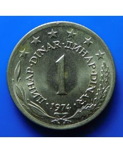 Yugoslavia  Dinar1974km#59   Schön#54