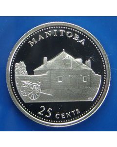 Canada 25 Cents1992km# 214a 