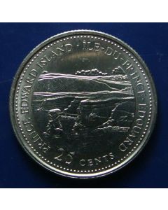 Canada 25 Cents1992km# 222 