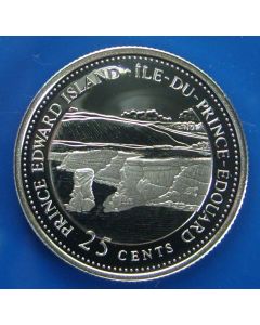Canada 25 Cents1992km# 222a 