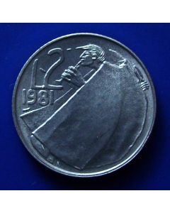 San Marino 	 2 Lire	1981	 Play music