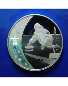 Canada 	 25 Dollars	2007	 Curling