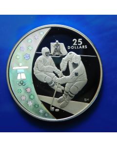 Canada 	 25 Dollars	2007	 Hockey