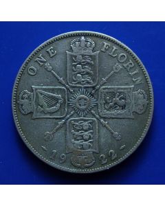 Great Britain  Florin km# 817a 