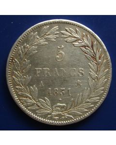 France  5 Francs 1831Akm# 735.1 