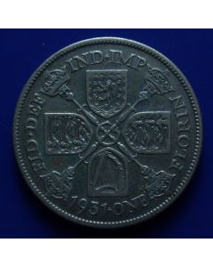 Great Britain  Florin km# 834 