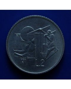 San Marino  2 Lire1982 km# 132 