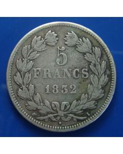 France  5 Francs 1832lkm# 749.6 