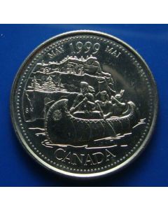 Canada 25 Cents1999km# 346