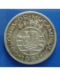 Mozambique  Escudo1951 km# 77   Schön# 17