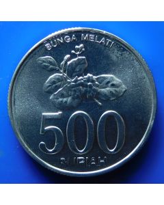 Indonesia 500 Rupiah2003km# 67 