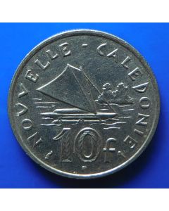 New Caledonia  10 Francs1967 km# 5  Schön# 7