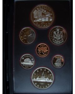 Canada  set 1981  (with Silver dollar)