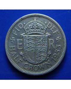 Great Britain  ½ Crown1953 km# 893 