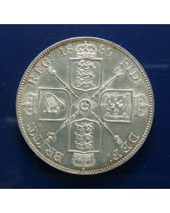 Great Britain  Double Florin1889 km# 763