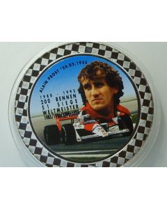 Liberia  Dollar 2002  - Alain Prost, World Champion Formula One