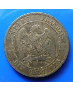 France  10 Centimes 1854MAkm# 771.6