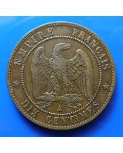 France  10 Centimes 1863 Akm# 798.1