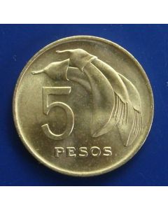 Uruguay  5 Pesos1968 km# 50 