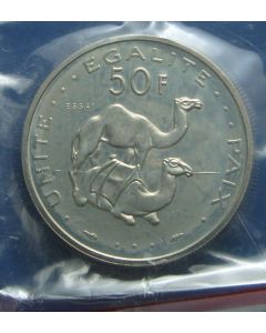 Djibouti 50 Francs1977km# E6 ESSAI*