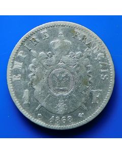 France  Franc 1868BBkm# 806.2