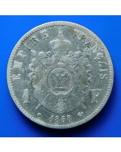 France  Franc 1868BBkm# 806.2